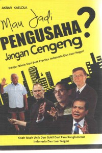 Mau jadi pengusaha ? Jangan cengeng